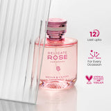 Delicate Rose: A 100ml Pack of Long-Lasting, Lingering & Enchanting Women's Perfume Bryan & Candy