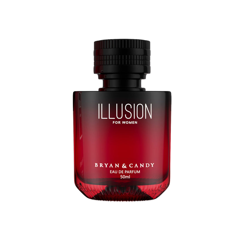 Illusion: A 50ml Pack of Long-Lasting, Lingering & Enchanting Women's Perfume Bryan & Candy