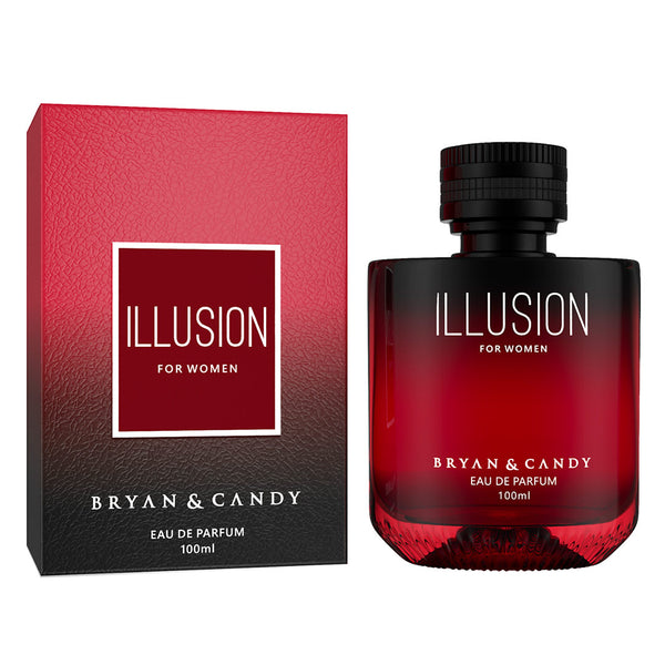 Illusion: A 100ml Pack of Long-Lasting, Lingering & Enchanting Women's Perfume Bryan & Candy