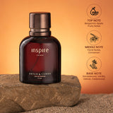 Inspire (Perfume (EDP)) For Men | 100ml|Men’s Long Lasting Fragrance with a Fruity Spike and Earthy notes of Cedar and Vetiver Bryan & Candy